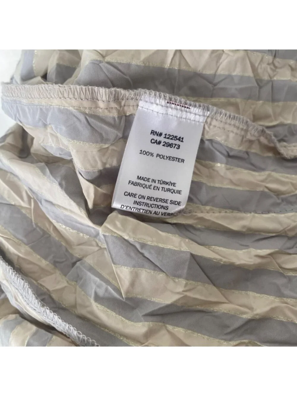 Kozan Crinkle Striped Zipper Top / Blazer - Picture 6 of 12